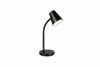 Lampa biurkowa nocna LED czarna minimalistyczna klasyczna uniwersalna nowoczesna drewniany dekor PONGO R55831102 Rl